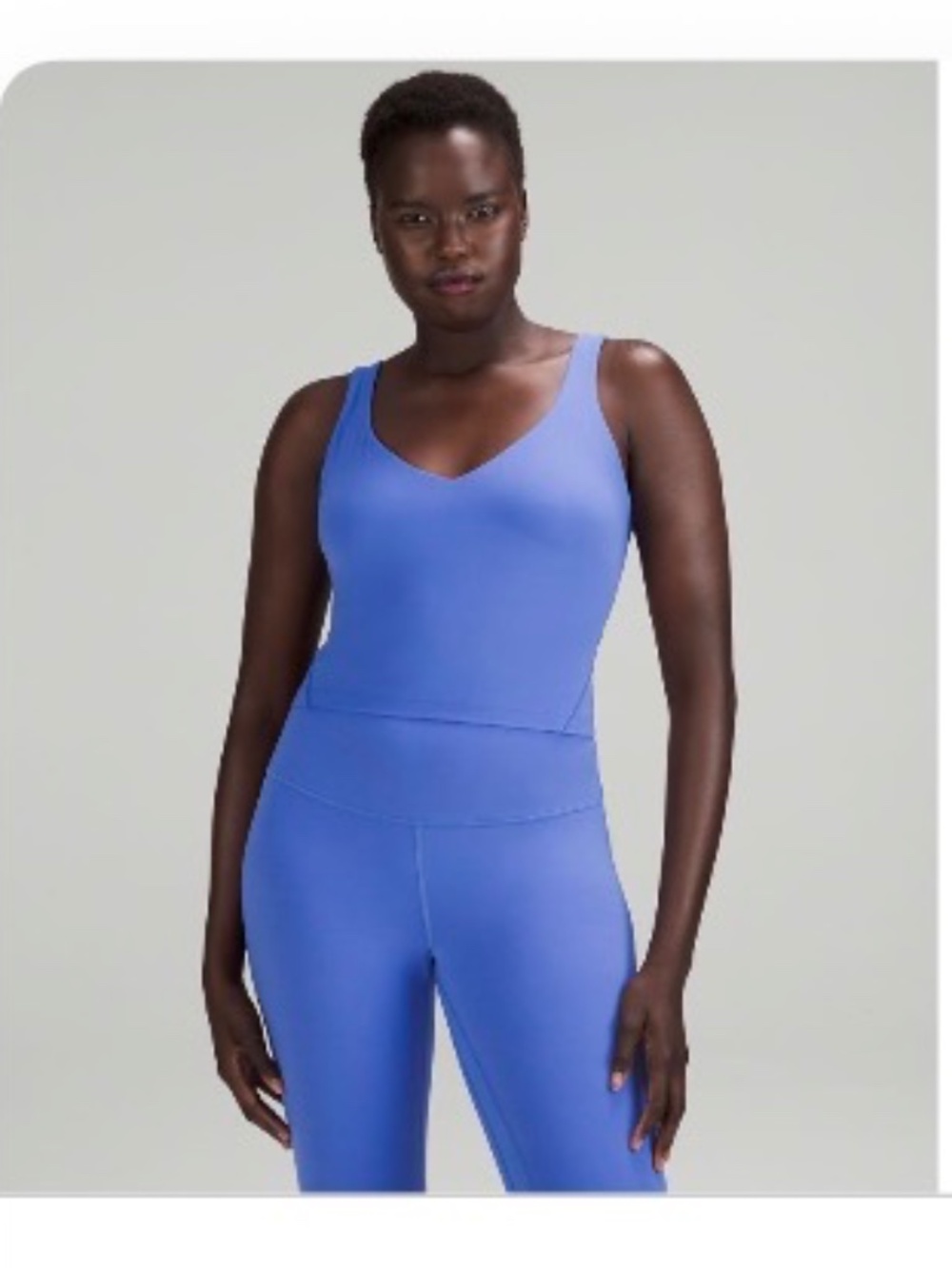 LULULEMON - Algin Tank Top - Wild Indigo - Size 8